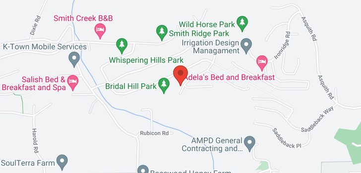 map of 3068 Bridlehill Drive